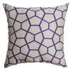 Softline Home Fashions Dijon Decorative Pillow in Sapphire Blue color.
