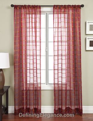 Softline Evie Drapery Panels are available in 6 color combinations.