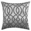 Softline Home Fashions Exeter Decorative Pillow in Platinum color.