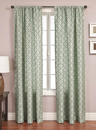 Softline Fumaria Drapery Panels is available in 14 color combinations.