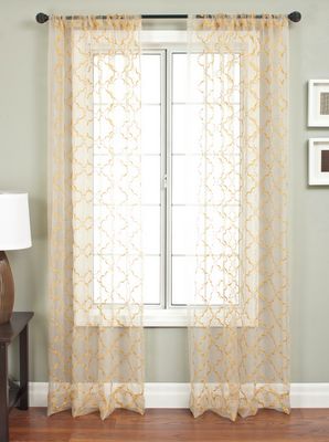 Softline Gara Drapery Panels are available in 3 colors choices.