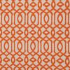 Softline Home Fashions Kaylan Drapery Panels Swatch in Tangerine color.