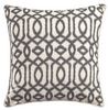 Softline Home Fashions Kaylan Decorative Pillow in Dark Grey color.