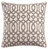 Softline Home Fashions Kaylan Decorative Pillow in Light Grey color.