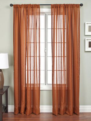 Softline Lithia Stripe Drapery Panels is available in 8 color combinations.