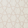 Softline Home Fashions Livorno Drapery Panels Swatch in Champagne White color.