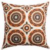 Softline Home Fashions Norwalk Decorative Pillow in Papaya color.