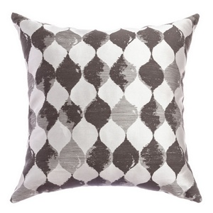 Softline Home Fashions Palmira Decorative Pillow in Designer Grey color.