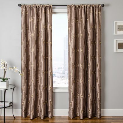 Softline Rachelle Drapery Panels are available in 16 color choices.
