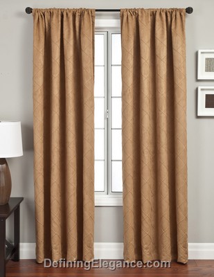 Softline Salvino Drapery Panels are available in 7 color combinations.