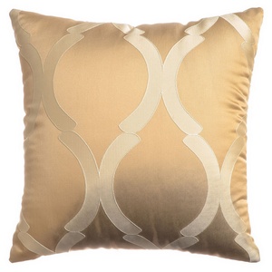 Softline Home Fashions Savannah Decorative Pillow in Champagne color.