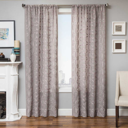 Softline Home Fashions Struga Drapery Panels are Lined, unlined, and interlined drapery panels in different color choices.