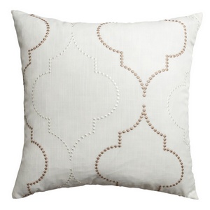 Softline Home Fashions Tarsus Decorative Pillow in Grey Yellow color.
