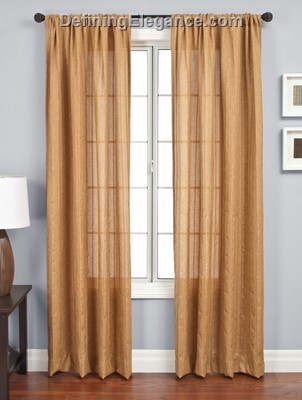 Softline Yorba Drapery Panels are available in 7 color combinations.
