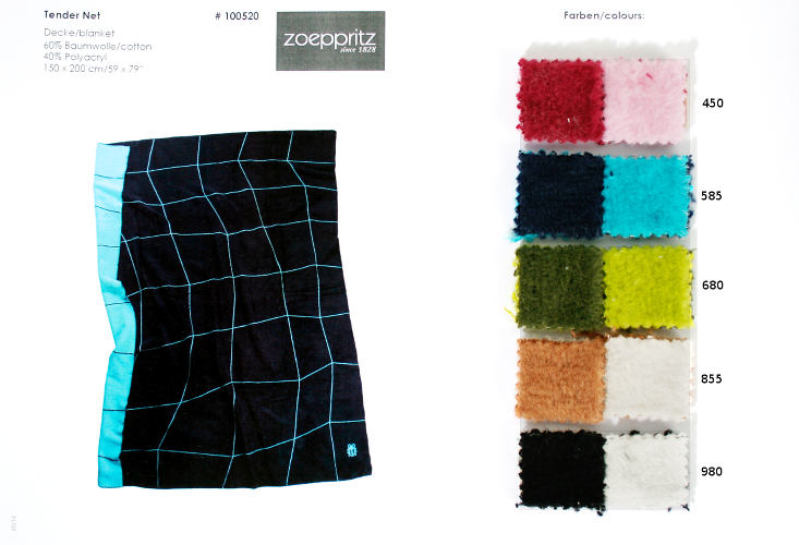 Zoeppritz Tender Net Cotton/Wool Wool Blanket.