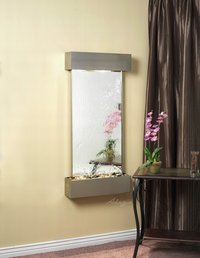 Adagio Water Features - Stainless Steel Silver Shimmering Mirror
