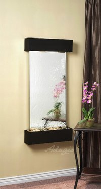 Adagio Water Features - Blackened Copper Silver Shimmering Mirror