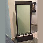 Adagio Harmony River Floor Fountain - Center Mount - Premier Glass Surface