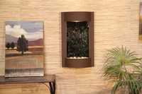 Adagio Water Features - Woodland Brown Silver Shimmering Mirror