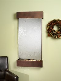 Adagio Water Features - Copper Vein Silver Mirror Shimmering Mirror