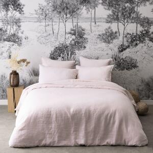 Alexandre Turpault Nouvelle Vague Bedding Room Setting - Pink Dawn