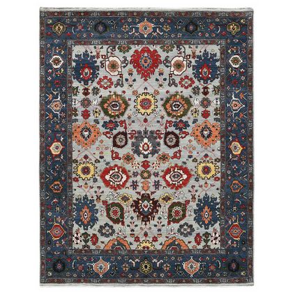 Amer Rugs ANQ-15 Antiquity - Navy - Vertical View