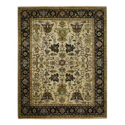 Amer Rugs ANQ-8 Antiquity - Tan - Vertical View