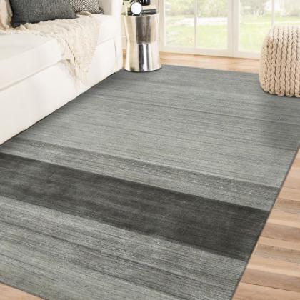 Amer Area Rugs BLN-1 Blend - Light Gray - Room View