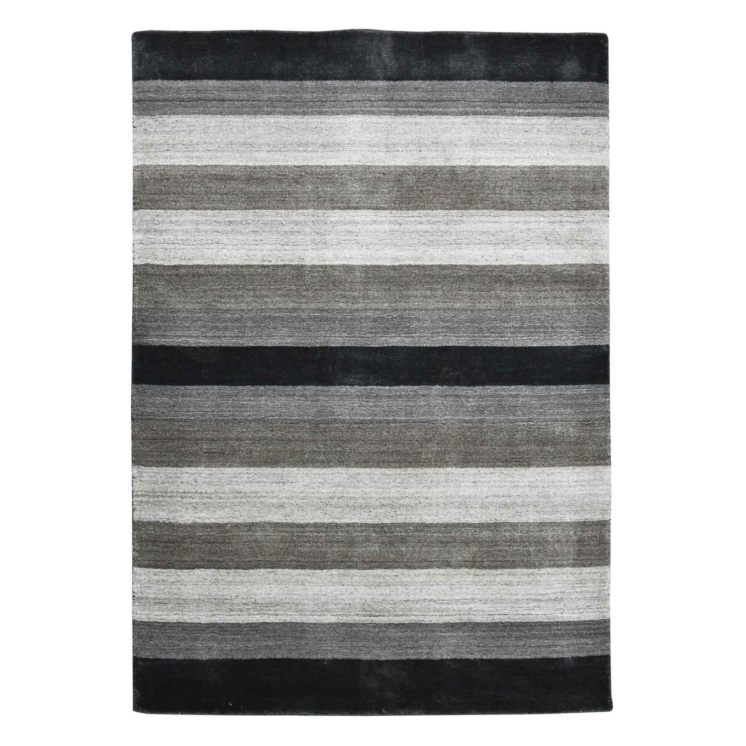Amer Area Rugs BLN-15 Blend - Gray/Ivory - Vertical View