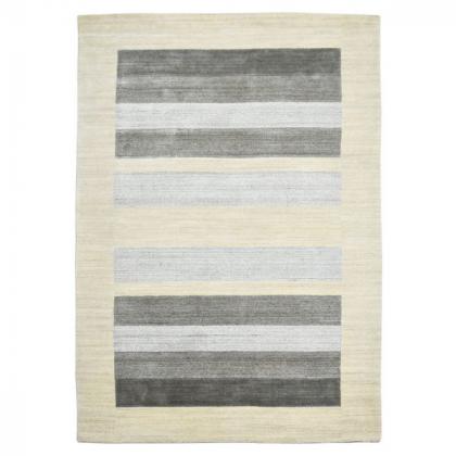 Amer Area Rugs BLN-4 Blend - Cream/Gray - Vertical View