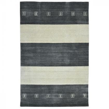 Amer Area Rugs BLN-5 Blend - Charcoal/Light Gray - Vertical View