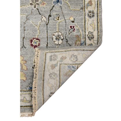 Amer Rugs BRS-30 Bristol - Silver/Gray - Back View