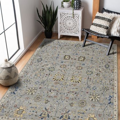 Amer Rugs BRS-30 Bristol - Silver/Gray - Room View