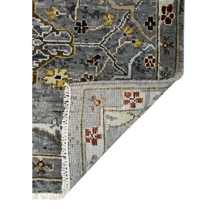 Amer Rugs BRS-43 Bristol - Deep Silver/Gold - Back View