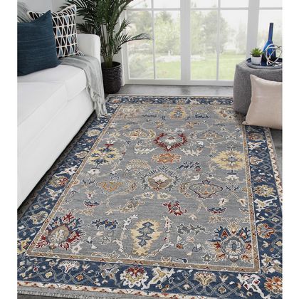 Amer Area Rugs BRS-8 Bristol - Ice Blue - Room View