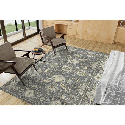 Amer Area Rugs DIV-5 Divine - Brown - Room View