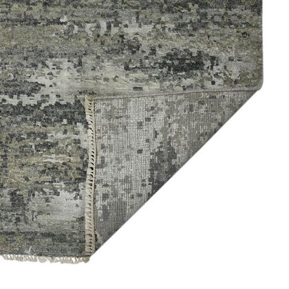 Amer Rugs MYS-12 Mystique - Stone Gray - Back View