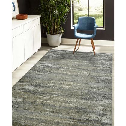 Amer Rugs MYS-12 Mystique - Stone Gray - Room View