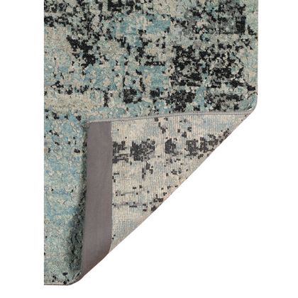 Amer Rugs MYS-27 Mystique - Gray/Blue - Back View