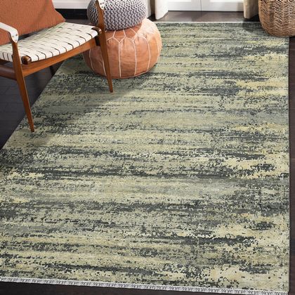 Amer Rugs MYS-47 Mystique - Silver - Room View