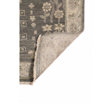 Amer Rugs NUI-2 Nuit Arabe - Gray/Brown - Back View
