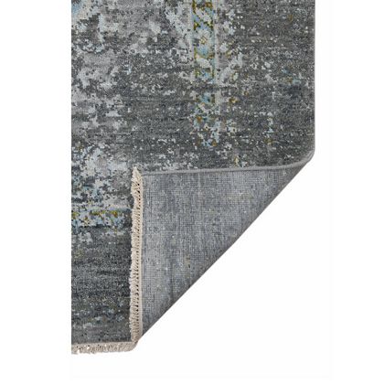 Amer Rugs NUI-22 Nuit Arabe - Silver - Back View