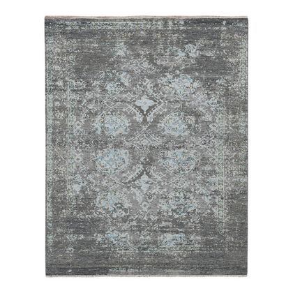 Amer Rugs NUI-22 Nuit Arabe - Silver - Vertical View