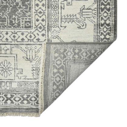 Amer Rugs NUI-4 Nuit Arabe - Silver - Back View