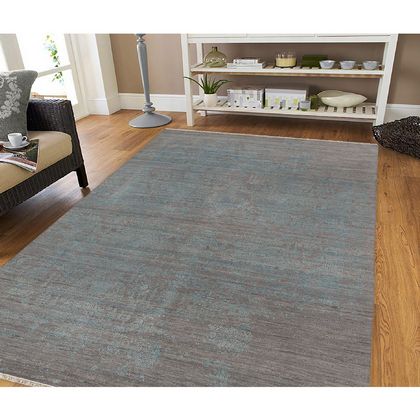 Amer Rugs PEA-6 Pearl - Gray/Blue - Room View
