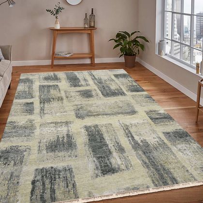 Amer Rugs SYN-41 Synergy - Light Gray - Room View