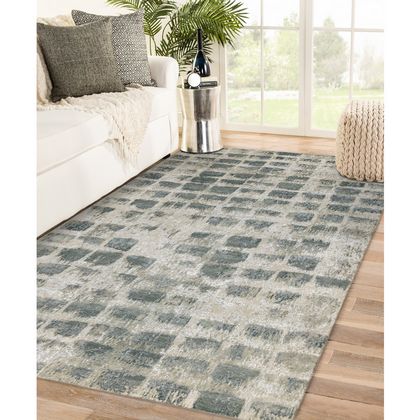 Amer Rugs SYN-45 Synergy - Silver Sand - Room View
