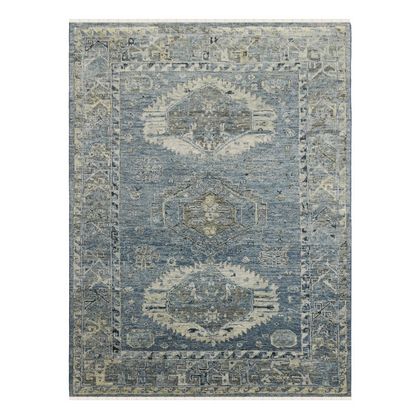 Amer Rugs WIL-1 Willow - Blue - Vertical View