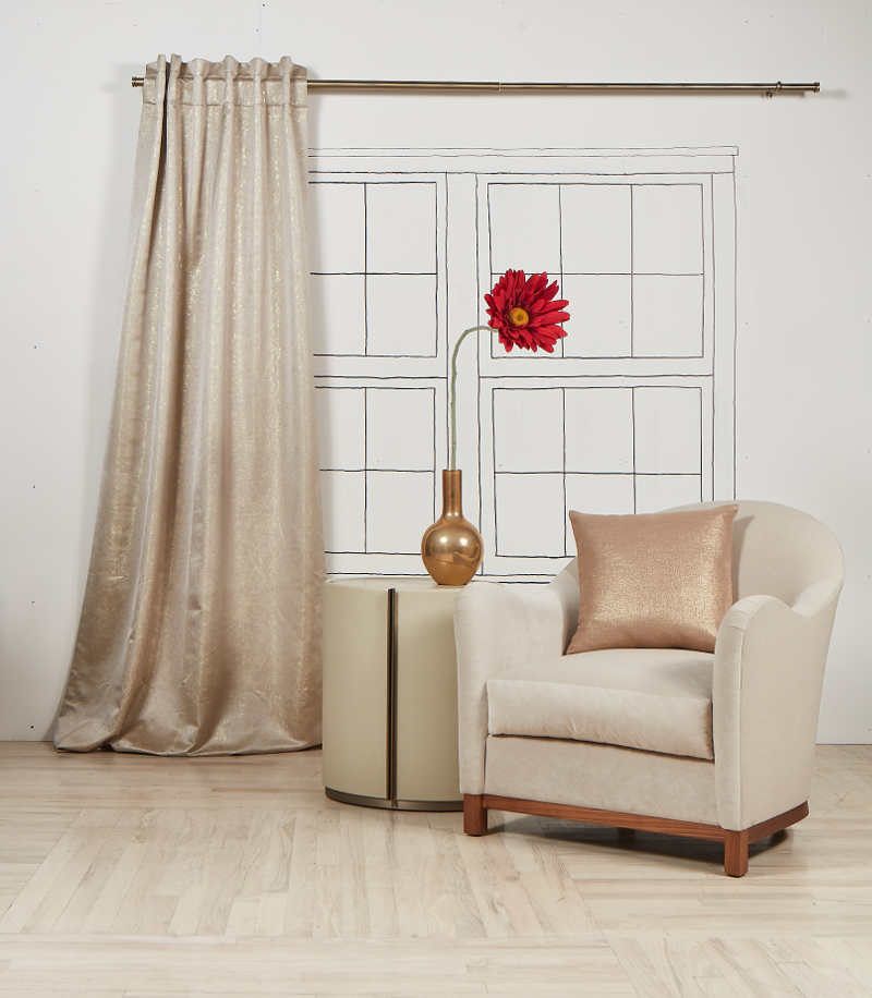 Ann Gish Aura Curtain Panel - Art of Home Collection