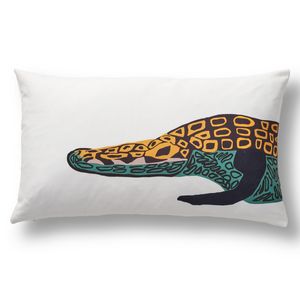 Ann Gish MET x Crocodile Pillow